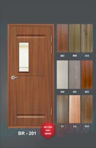 Cửa nhựa ABS Hàn Quốc – mẫu 201