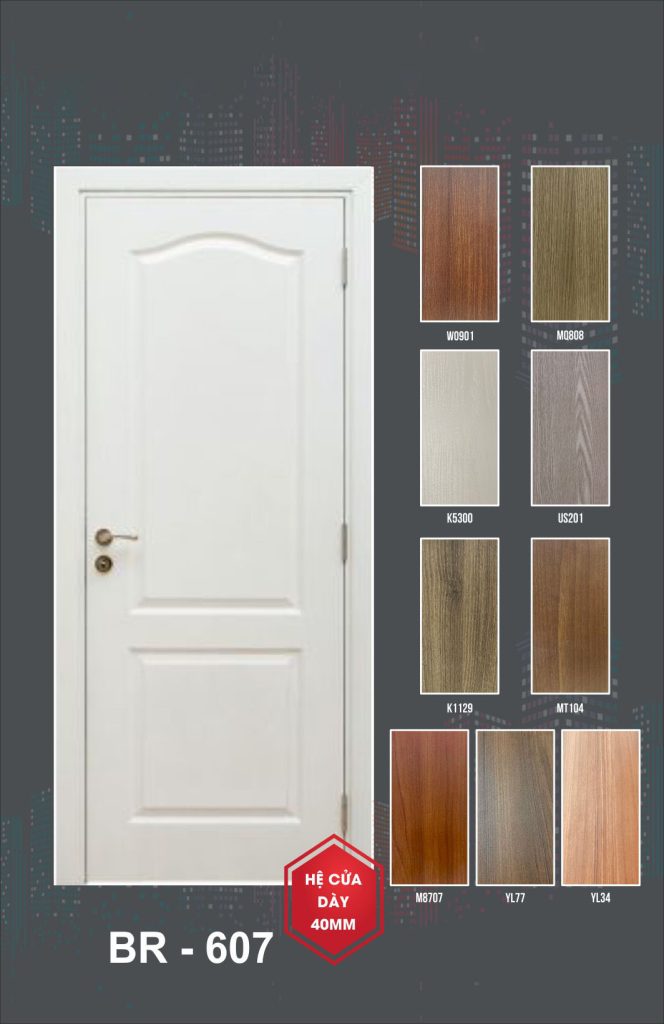 Cửa nhựa ABS Hàn Quốc – 607