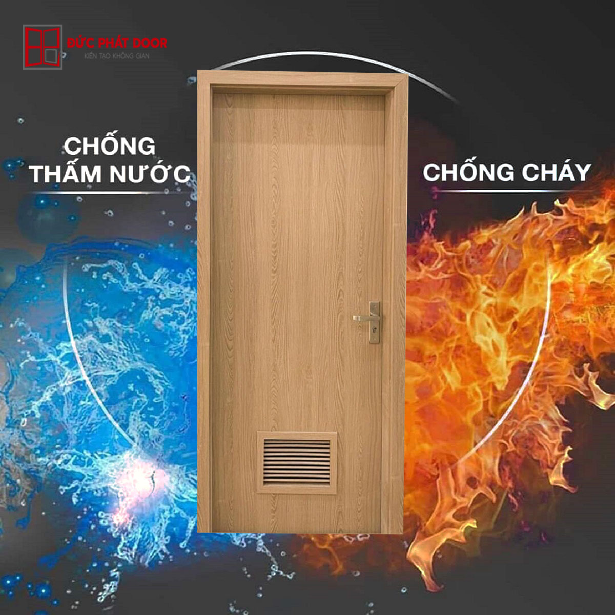 Cửa gỗ composite Bình Dương – Giải pháp cửa hiện đại, chống nước, bền đẹp vượt thời gian