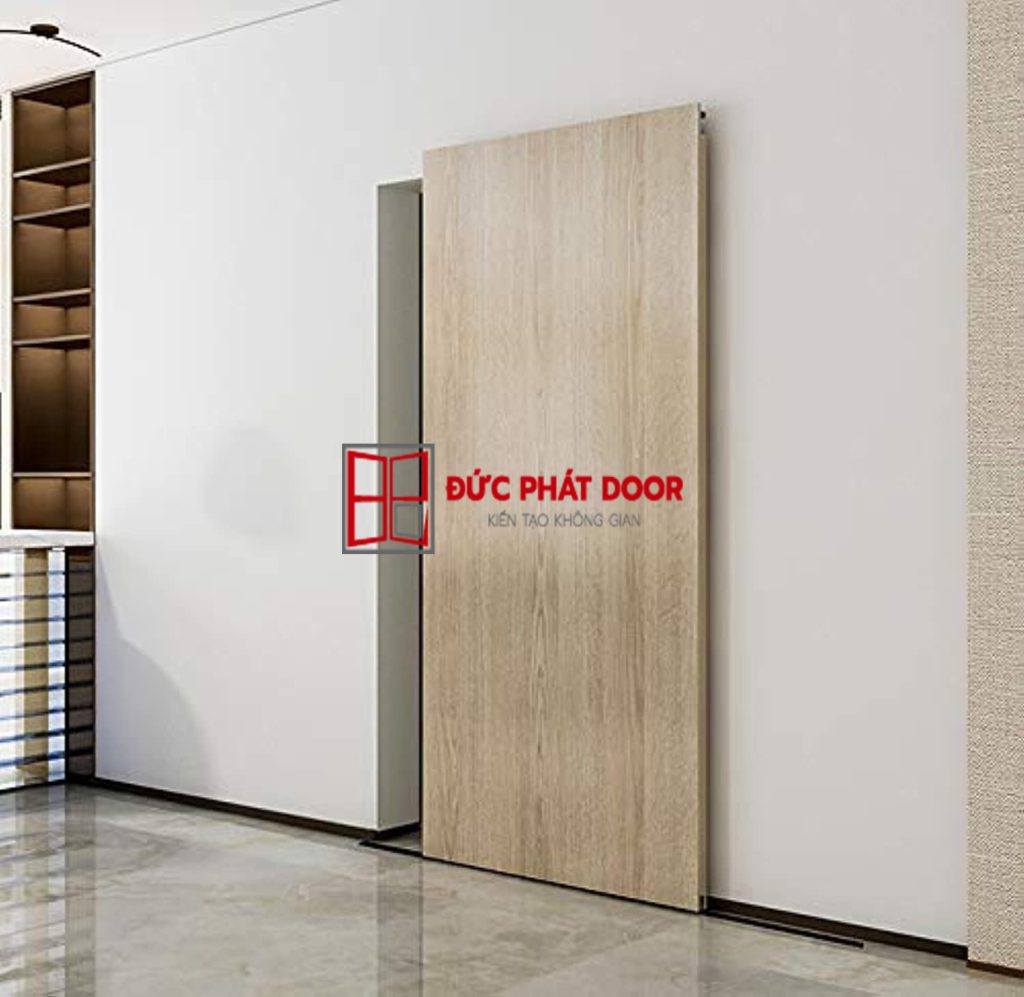 Cửa trượt treo ray ẩn
