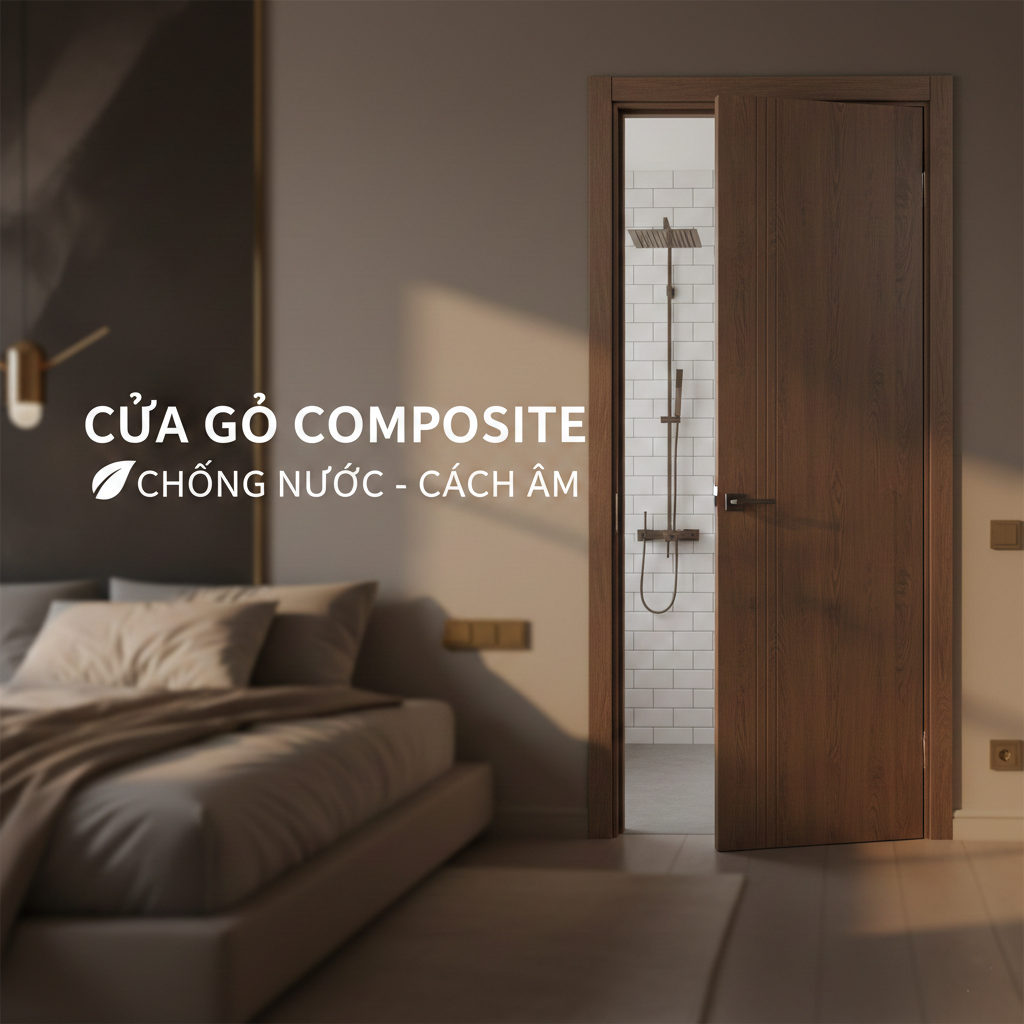 Cửa Nhựa Composite: Báo Giá & Mẫu Cửa Gỗ Chống Nước, Cách Âm Tốt Nhất 2025