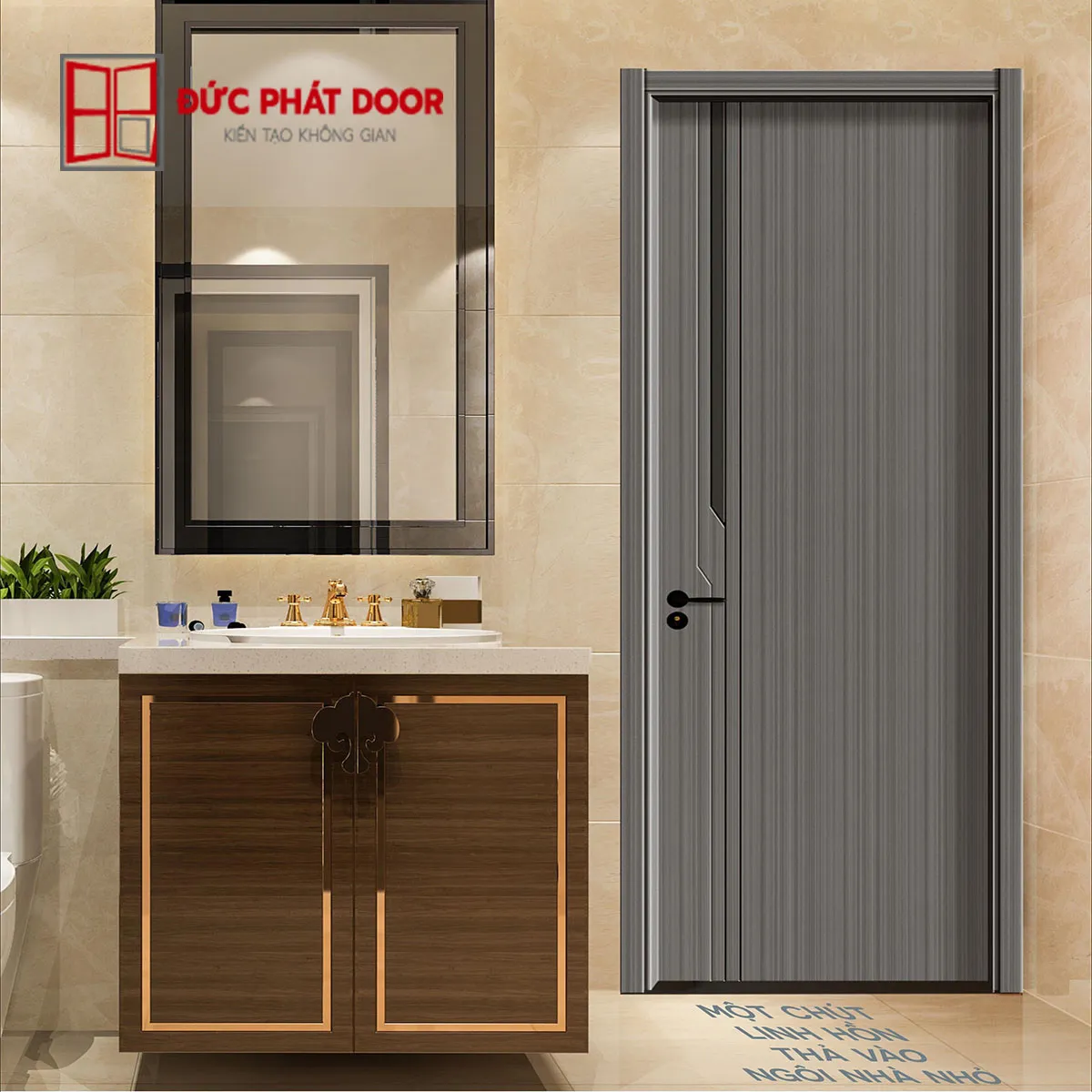 Cửa gỗ Carbon 6012