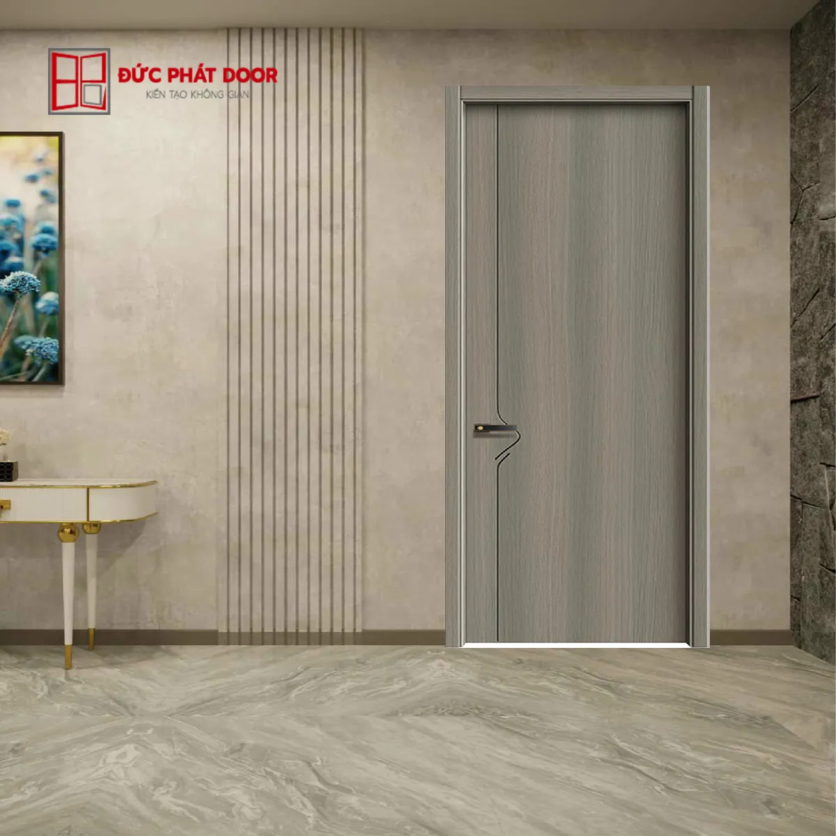 Cửa gỗ Carbon MF006
